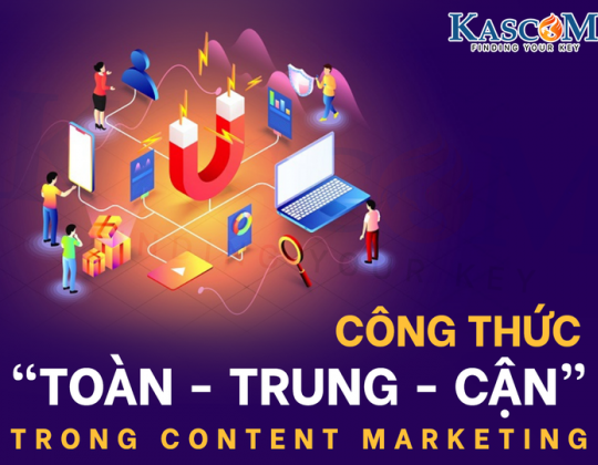 Công thức "Toàn - Trung - Cận" trong Content Marketing