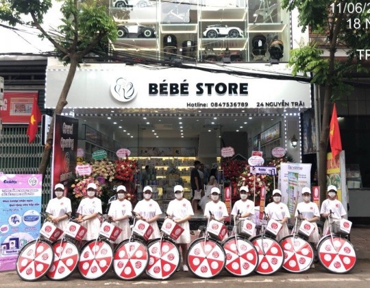 Roadshow hoành tráng mừng Bé Bé Store khai trương Cơ sở 4 với sự đồng hành của Kascom Media