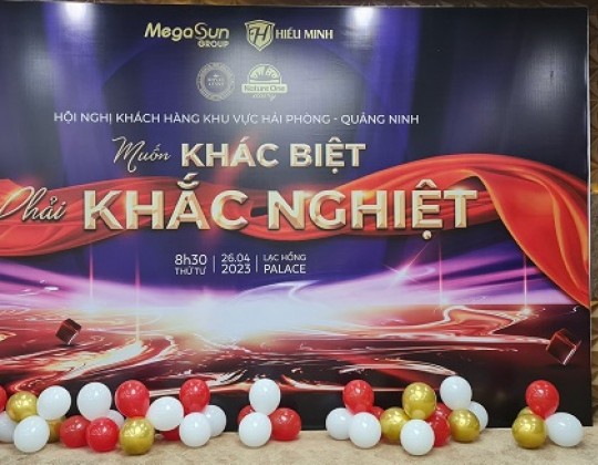 Kasom Media đồng hành cùng Megasun Group tổ chức hội nghị khách hàng khu vực Hải Phòng - Quảng Ninh