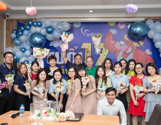 Chúc mừng sinh nhật Vietlink 17 tuổi