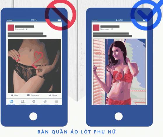 Sử dụng hình ảnh nhạy cảm đúng cách