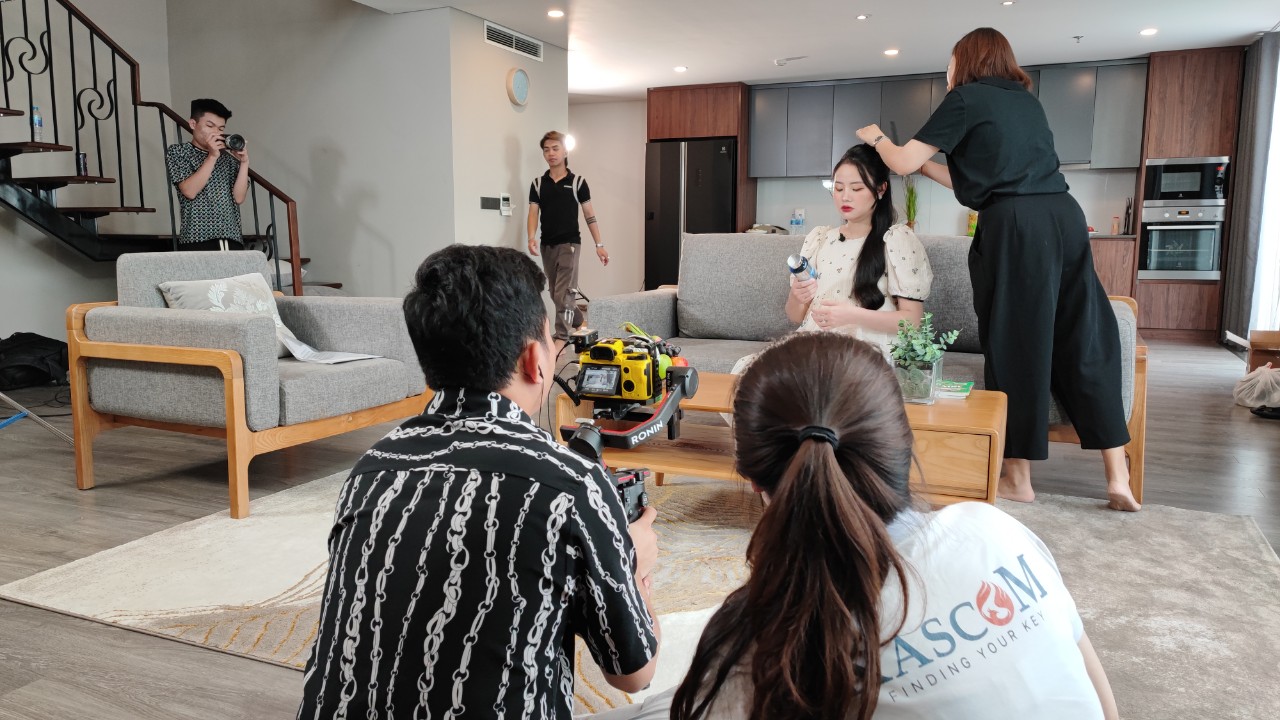 Hậu trường quay chụp của Kascom Media