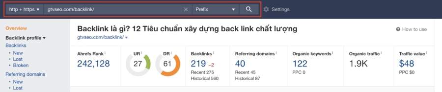 hướng dẫn viết bài chuẩn SEO công cụ Ahrefs