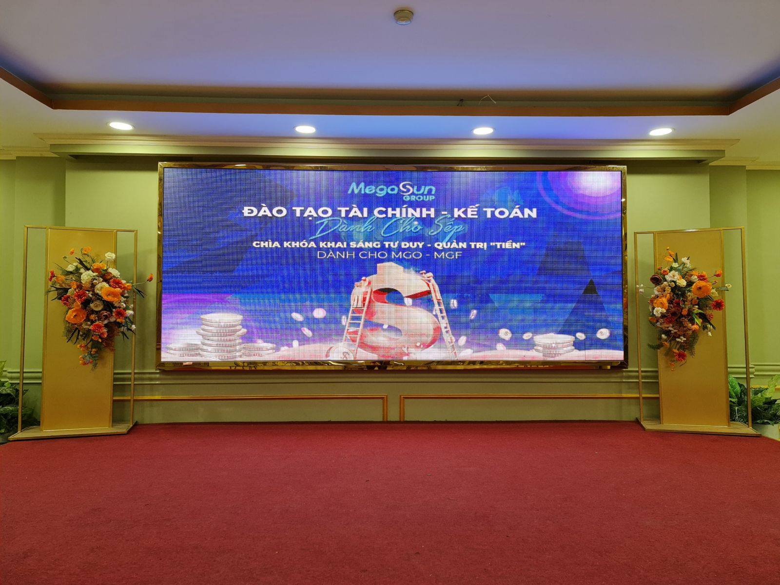 Kascom đồng hành cùng chương trình “Đào tạo tài chính - Kế toán dành cho sếp” do MegaSun Group tổ chức