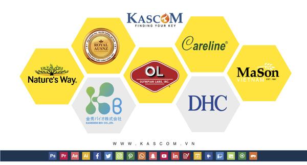 Kasom là đơn vị truyền thông, lan tỏa danh tiếng của nhiều thương hiệu danh tiếng Thế giới tại thị trường Việt Nam