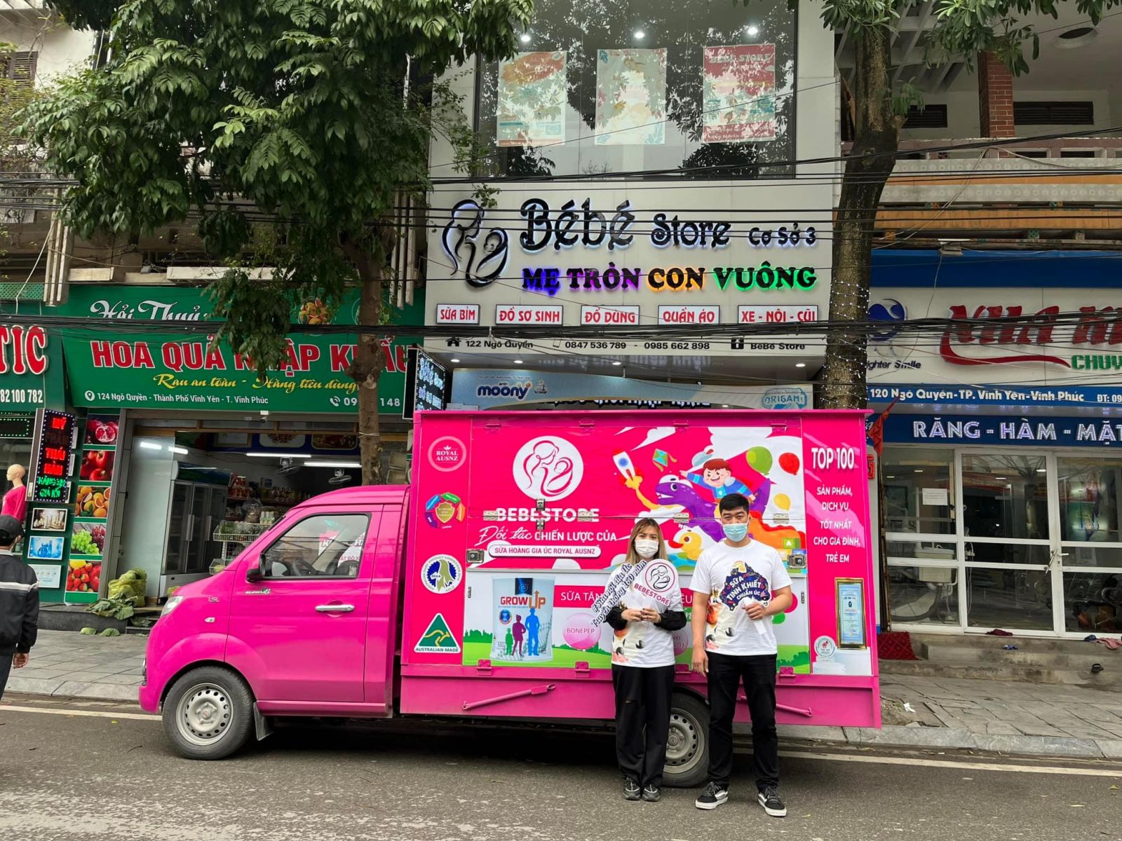 kascom media và sữa hoàng gia