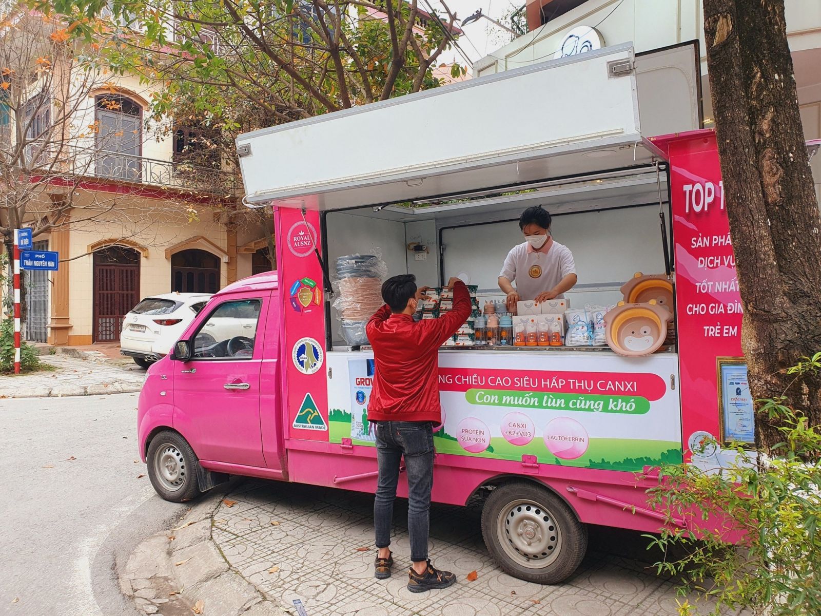 kascom đồng hành cùng sữa hoàng gia