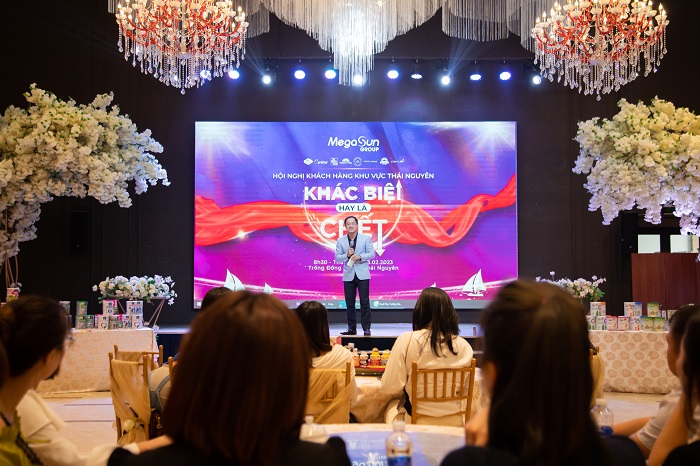Kascom Media vinh dự là đơn vị đồng hành tại hội nghị khách hàng khu vực Thái Nguyên của Megasun Group 