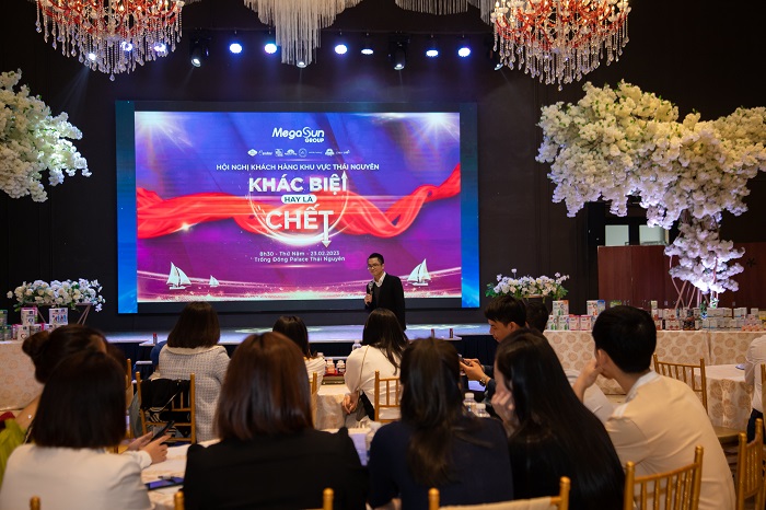 Kascom Media vinh dự là đơn vị đồng hành tại hội nghị khách hàng khu vực Thái Nguyên của Megasun Group 