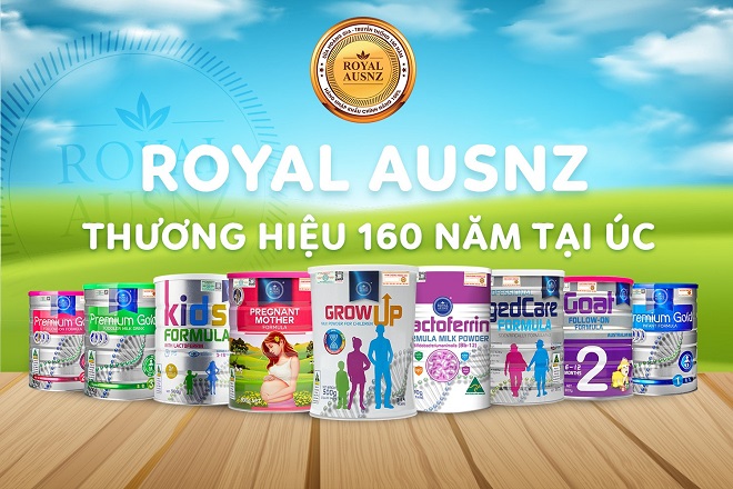 Sữa Hoàng Gia Úc Royal Ausnz