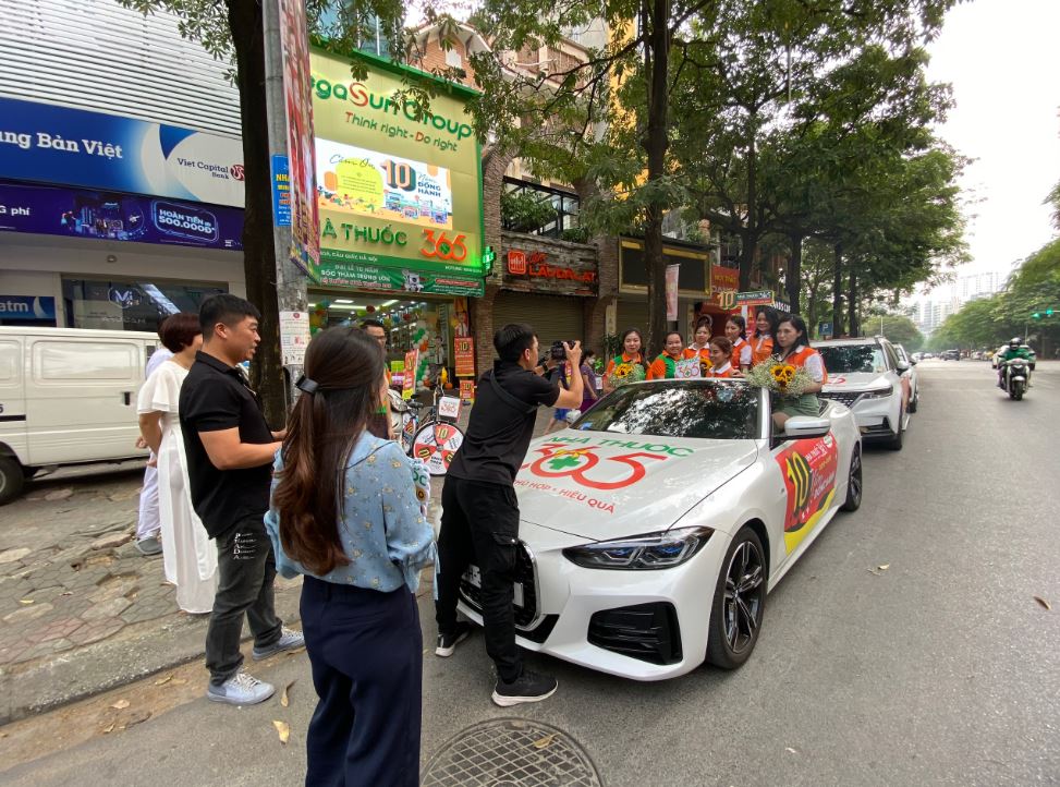 Kascom tổ chức thành công chương trình RoadShow mừng sinh nhật nhật Nhà thuốc 365 tròn 10 năm tuổi