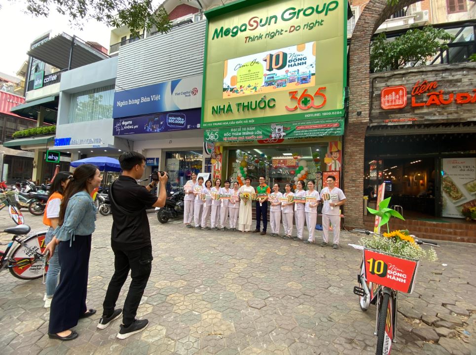 Kascom tổ chức thành công chương trình RoadShow mừng sinh nhật nhật Nhà thuốc 365 tròn 10 năm tuổi