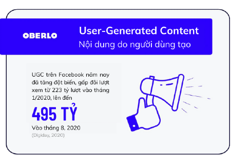 Xu hướng Facebook 2021: Nội dung do người dùng tạo ra (UGC) sẽ trở nên phổ biến hơn bao giờ hết